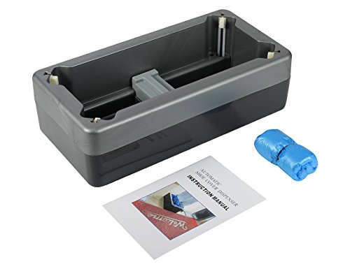 Automatic Shoe Cover Dispenser (Model MS2-305) with 10pcs Disposable Shoe Covers by The Emperor of Gadgets