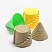 MOTION SAND Play Sand , 2.2LBS of Natural Sand and Motion Circus Playset with 16 Pcs Molds Kit, Non-Toxic Sand for Kids