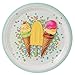 Ice Cream Party Supplies, Paper Plates, Napkins, Cups and Plastic Cutlery (Serves 24, 144 Pieces)