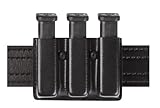 Safariland Duty Gear Colt 1911 Open Top Slimline Triple Magazine Pouch (Basketweave Black)