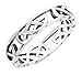 CloseoutWarehouse Sterling Silver Celtic Wicca Pagan Eternity Ring (Sizes 2-15)