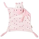 Manhattan Toy Baby Tactile Snuggle Blankie, Pink Hippo