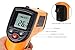 TOPONE Digital Infrared Thermometer，Professional Non-Contact Laser Temperature Tester Gun with LCD Display (GM320)