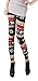 Spring Fever Fashion Funky Print Stretch Leggings Seamless Full Length Yoga Pants