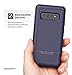 ENCASED Protective Galaxy S10 Plus Case (2019 Rebel Armor) Military Grade Heavy Duty Full Body Cover (Samsung Galaxy S10+) Indigo