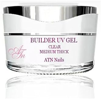 5ml Nail Builder UV Gel - crystal,clear MEDIUM THICK ATNails
