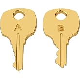 Cedar Chest Key Replacement Lane S Series Locks | Fits All Lane Newer "S" Series Safety Style Locks (2 PACK)