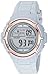 Armitron Sport Women's 45/7045PBL Rose Gold-Tone Accented Digital Powder Blue Resin Strap Watch