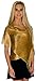 ShineGlitz Shawls and Wraps for Evening Dresses, Metallic Glitter Shawls for Women, Sparkling Wedding Metallic Gold Shawl Gift