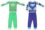 Disney PJ Masks Toddler Gekko Catboy 2 Cotton Sleepwear Set (3T)
