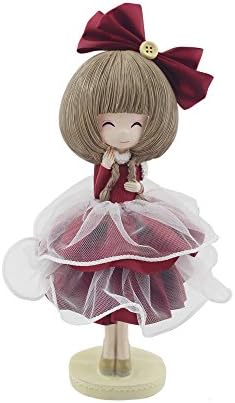 Collectible Figure, Enjoyable Life Flower Fairies Series Home Decor Accents, Zakka Style Polyresin Figurine and Sculpture, Decorative Ornaments For Vehicle, Home, Garden, Patio (Figure B)