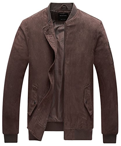 Wantdo quilted bomber jacket padded warm windproof zip-…