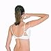 Ready Dress Shield Snaps to Bra for Regular Sleeves #1114VR (Universal, White)