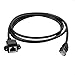 SIENOC 3ft 100cm 1m RJ45 Male to Female Screw Panel Mount Ethernet LAN Network Extension Cable