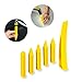Super PDR 6Pcs Auto Body Paintless Dent Repair Tool Kits Knockdown Kits Curved Window Wedge Kits