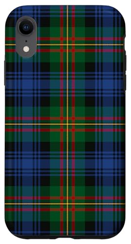 Scottish Clan MacLaren Family Tartan Plaid Case for iPhone XR