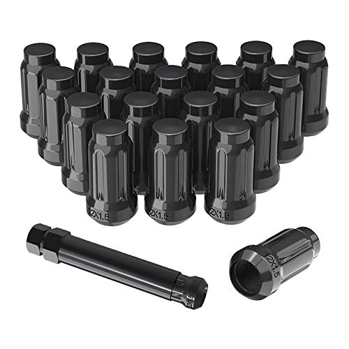 20 Pack M14x1.5 Extra Short Acorn Lug Nuts – 3/4 Hex For Toyota & Lexus