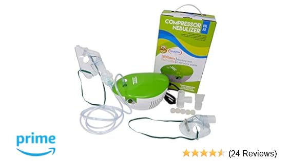 Valdotek Compressor Vaporizer System Personal Cool Mist Inhaler Kit For Adults And Children With 2 Set Accessories Kit