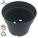 Panda Pots 50 Plant Pots - 4 Inch - 100% Recycled Plastic - Made in USA - Strong, Reusable Trade; (Green)
