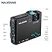 Najoane Mini Projector, Full HD LED Projector The Biggest is 1080P Supported Movie Projector, Portable Movie Projector with 55,000 Hrs LED Lamp Life, 2019 Upgrade for Home Theater Entertainment,Video