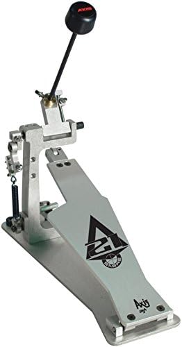 Axis Sabre A21 Single Bass Drum Pedal with Microtune Spring Tensioner Silver