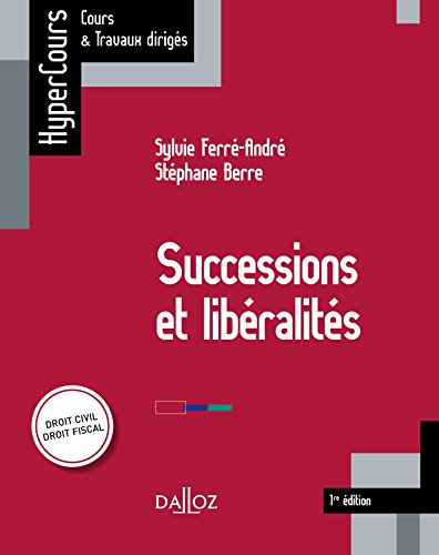 Successions et libéralités