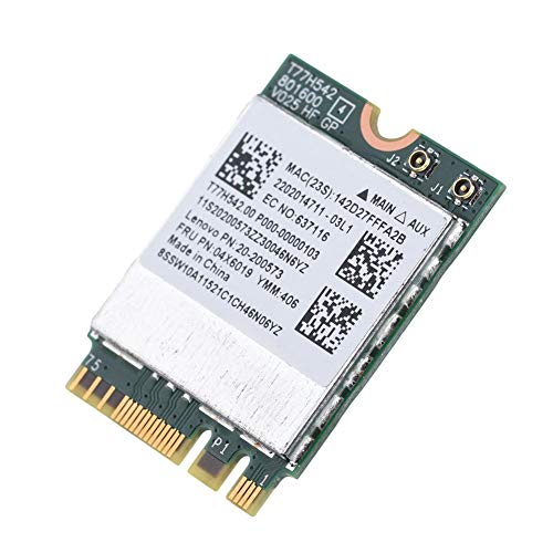 Aufee NGFF WiFi Card, Dual Band 2.4G/5G 433Mpbs Network NGFF Wireless WiFi Card for Lenovo Network Adapter Wireless Card