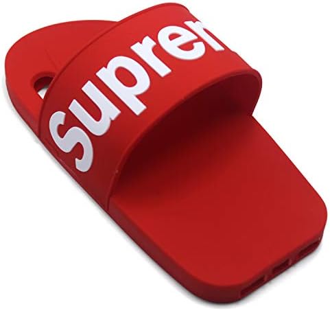 Xzihao iPhone Xs Max Cute Case,iPhone Xs Max Fun Suprem Slippers 3D Cartoon Cover Soft Silicone Rubber Protection Skin for iPhone Xs Max(6.5 inch)