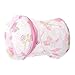 Pinksee Laundry Wash Bags Bra Underwear Lingerie Sock Mesh Net Wash Basket Bag,Flower