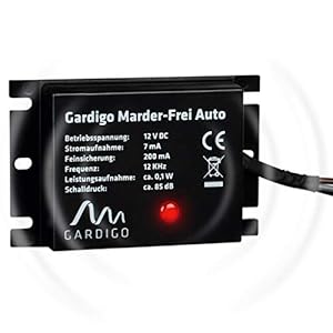 Gardigo Marten-Free Auto/Marter Bescherming voor Auto I Marten Verdediging Marten Vogelverschrikker I Voor aansluiting…