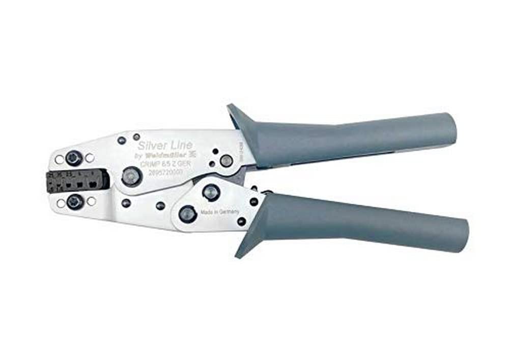 Silver Line by Weidmüller Crimping Tool 6/5 Z GER (Working Range 0.25 – 6.0 mm², with Unlocking Option, Forced Lock) 485843