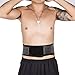 FUNTW Lumbar Lower Back Brace and Support Belt with Dual Adjustable Straps.Spontaneous Heat Acupuncture Magnetic Therapy-Trimmer Slimmer Compression Band for Weight Loss Workout Fitness