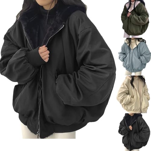 Black Puffer Coat Winter Jackets for Women UK Warm Cropped Winter Puffer Coats Windproof Jacket With Hood Plus Size Coat Long Sleeve Padded Women Jacket