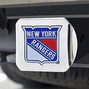 FANMATS 22779 New York Rangers Hitch Cover - 3D Color Emblem - Image 3