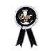 Olyphy Set of 2 Bride To Be/Groom To Be Rosette Ribbon Badge Brooch Pin, Engagement Party