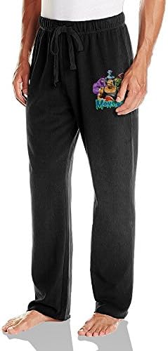 Space Jam Tune Squad Monstars Mens Jersey Sweatpants Lounge Pants Black