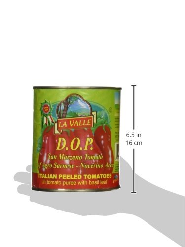La Valle San Marzano DOP Tomatoes, 1.75 Pound (Pack of 5)