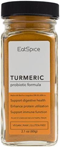 Turmeric Powder with Probiotics by EatSpice for Digestion and Metabolism
