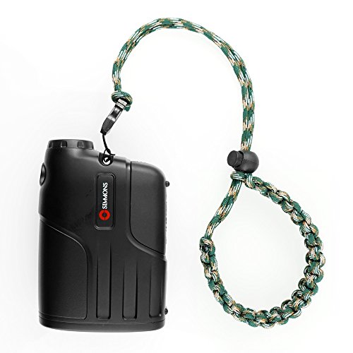 FoRapid Braided 550 Paracord Adjustable Camera Wrist Strap /Bracelet Quick Release Connector fits all camera lugs for Mirrorless Compact System DSLR Cameras, Binoculars - Dark Green/Brown/White - Thumbnail 2