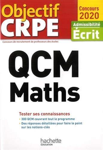 Download QCM Maths : Admissibilité Ecrit PDF