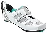 Louis Garneau Women's Tri X-Speed 3 Triathlon Bike Shoes, White/Mojito, US (9), EU (40)