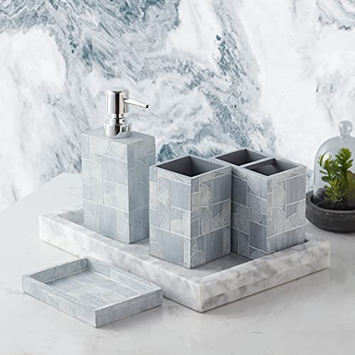Sweet Home Collection Casanova Badkameraccessoires Unieke Collectie Modern Klassiek Hedendaags Mooi Ontwerp Badkamer Bad Douche Badkuip Decor, 4-delige Set
