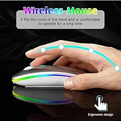 UrbanX 2.4GHz & Bluetooth Mouse, Rechargeable
