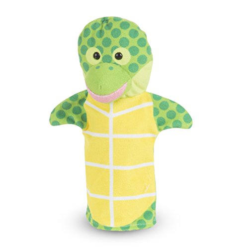 image for Melissa & Doug Sea Life Friends Hand Puppets, Puppet Sets, Shark, Dolp