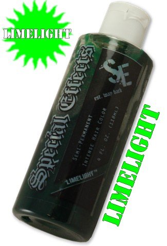 Special Effects Hair Dye LimeLight Green Lime Light