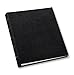 Gallery Leather 3 Ring Binder with Plastic Sleeves, Includes 10 Sheets, Sheet Size: 8.5