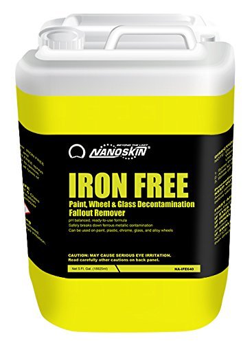 Nanoskin (NA-IFE640) Iron Free Paint, Wheel And Glass Decontamination Fall Out Remover - 5 Gallon