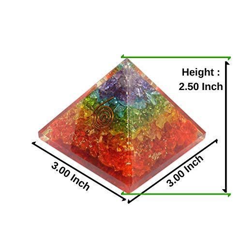 Energy Generator Orgone Pyramid for E-Energy Protection & Healing- meditation orgonite pyramids/crystal chakra - Image 5