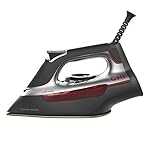 CHI Professional Steam Iron, 1700 Watts with Titanium-Infused Ceramic Soleplate & Over 300 Steam-Holes (13101)