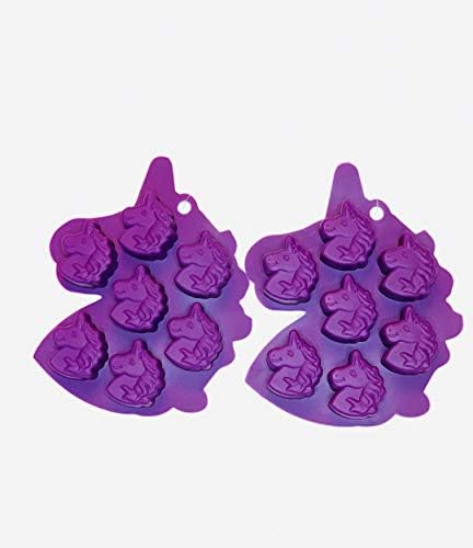 Silicone Baking Molds Set 2 (6 mini unicorns mold each)
